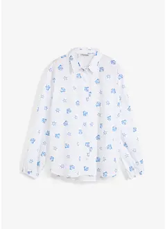 Oversized blouse van puur katoen, bonprix