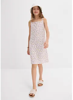 Jersey jurk in een elastische katoenmix (set van 2), bonprix
