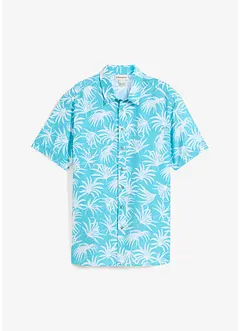 Overhemd met korte mouwen van viscose, bonprix
