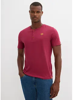 Henley shirt van biologisch katoen (set van 2), bonprix