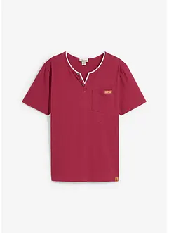 Henley shirt van puur biologisch katoen, bonprix