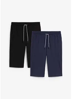 Jersey longshort ( set van 2) van puur biologisch katoen, bonprix