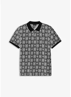 Poloshirt met korte mouwen van biologisch katoen, bonprix