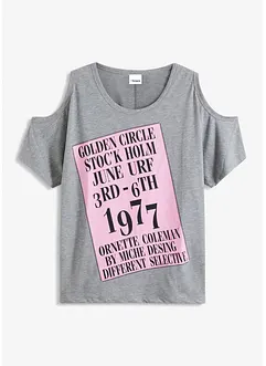 Shirt met cut-outs, bonprix