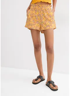 Short in een katoen-viscosemix, bonprix
