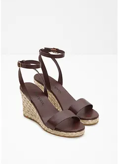 Sandaletten met sleehak, bonprix