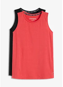 Outdoor shirt (set van 2), sneldrogend, bonprix