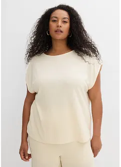 Oversized shirt in gebreide look, bonprix