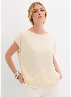 Oversized shirt in gebreide look, bonprix