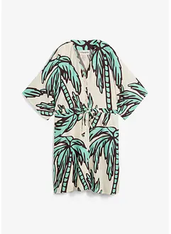 Mini jurk van soepele viscose met kimonomouwen, bonprix