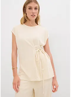 Shirt met strikdetail, bonprix