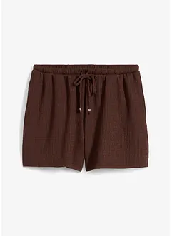 Instap short van gestructureerde crêpe, bonprix