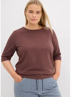 T-shirt van puur katoen (set van 2), bonprix