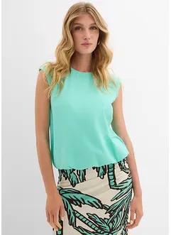 Shirt met elastische boordjes, bonprix