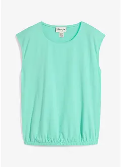 Shirt met elastische boordjes, bonprix