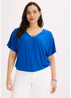 Oversized shirt in een viscosemix, bonprix
