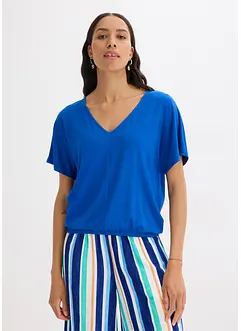Oversized shirt in een viscosemix, bonprix