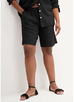 Bermuda van een linnen-katoenmix, bonprix