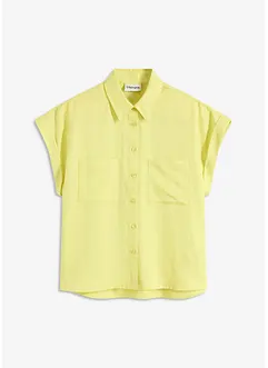 Overhemdblouse van een soepele Lyocellmix, bonprix