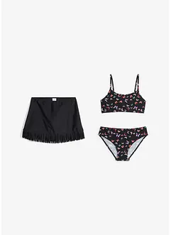 Bikini en rokje (3-dlg. set), bonprix