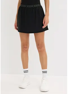 Ultra lichte rok met geïntegreerde short, bonprix