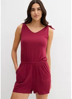 Jersey playsuit in een viscosemix, bonprix