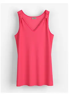 Longtop van viscose-linnen-mix, bonprix