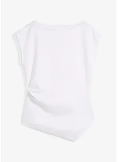Asymmetrische top van comfortabele scuba, bonprix