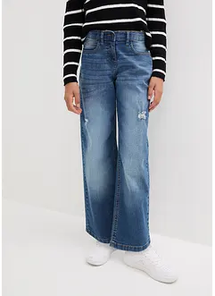 Wide leg jeans mid waist, bonprix