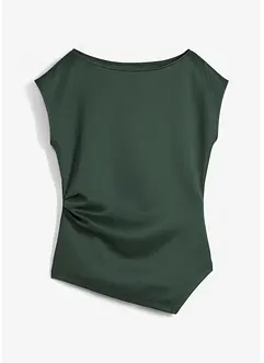 Asymmetrische top van comfortabele scuba, bonprix