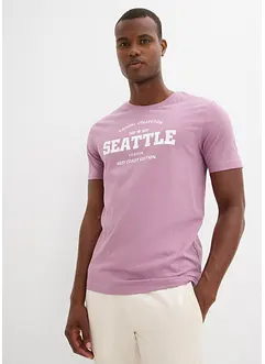 T-shirt (set van 2) van puur katoen, bonprix