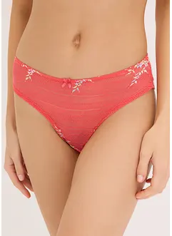 Brazilian slip met multicolor kant (set van 2), bonprix