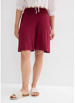 Wijde jersey bermuda in een viscosemix, bonprix
