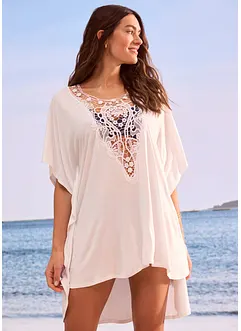 Transparante strandtuniek van viscose, bonprix
