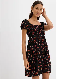 Mini jurk van soepele viscose, bonprix