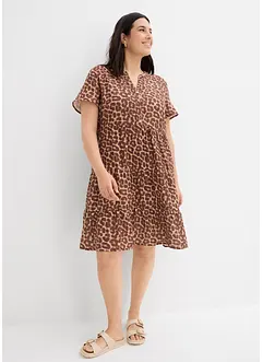 Jurk van zachte mouselline, bonprix