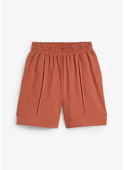 Wijde sweat short in een katoenmix, bonprix