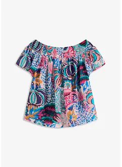 Carmen blouse van een lichte viscosemix, bonprix