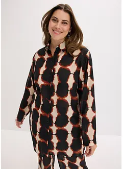 Lange blouse in batik dessin, bonprix