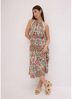 Midi jurk met kant, bonprix