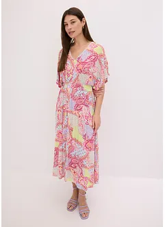 Jersey jurk met kant in een zacht viscosemix, bonprix