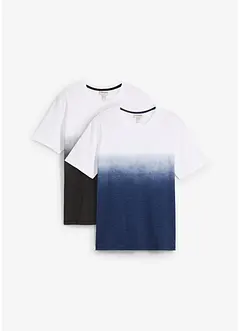 T-shirt van biologisch katoen (set van 2), bonprix