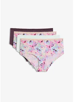 Maxi hipster met biologisch katoen (set van 4), bonprix