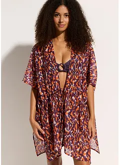 Kimono blouse met strikdetail, bonprix