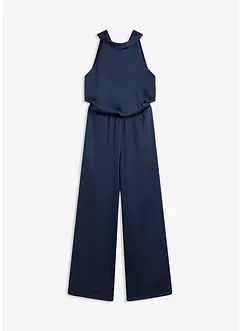 Jumpsuit van gestructureerd satijn, bonprix