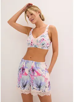 Slaapshort ( set van 2) gemaakt van een zachte viscosemix, bonprix