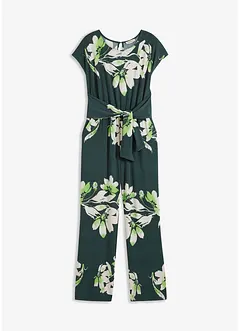 Jumpsuit met strikceintuur, bonprix