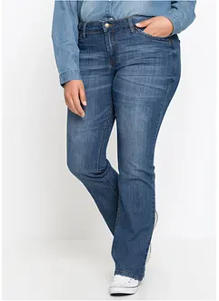 Comfort stretch jeans, bootcut, bonprix