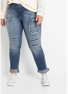 Boyfriend jeans mid waist, bonprix