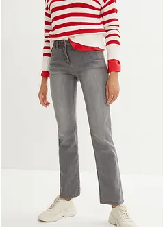 Straight jeans mid waist, stretch, bonprix